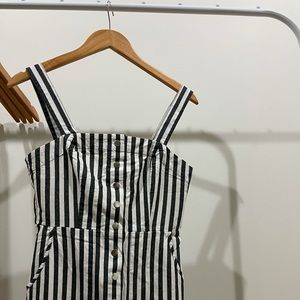 Denim Stripped Tub Dress